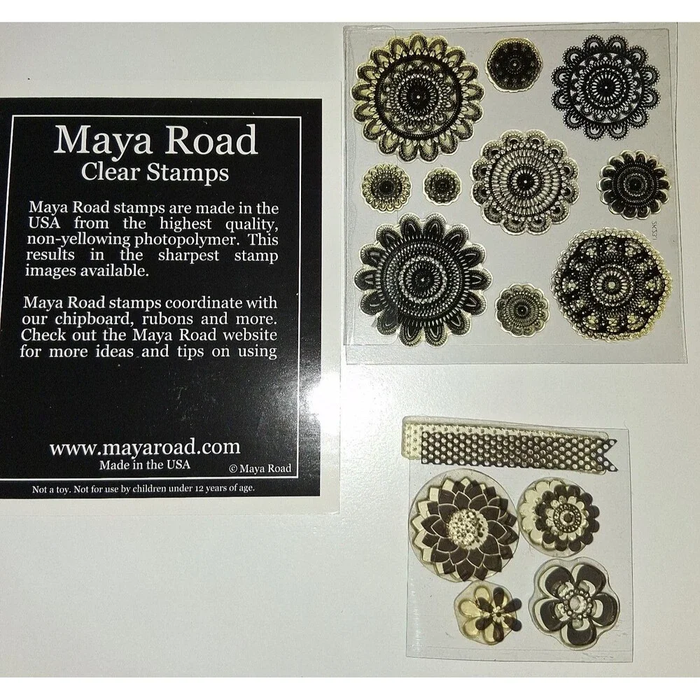 Maya Road Clear Stamps winters frost